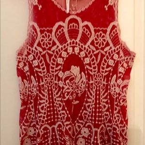 Red lace Forgotten Grace from Nordstroms